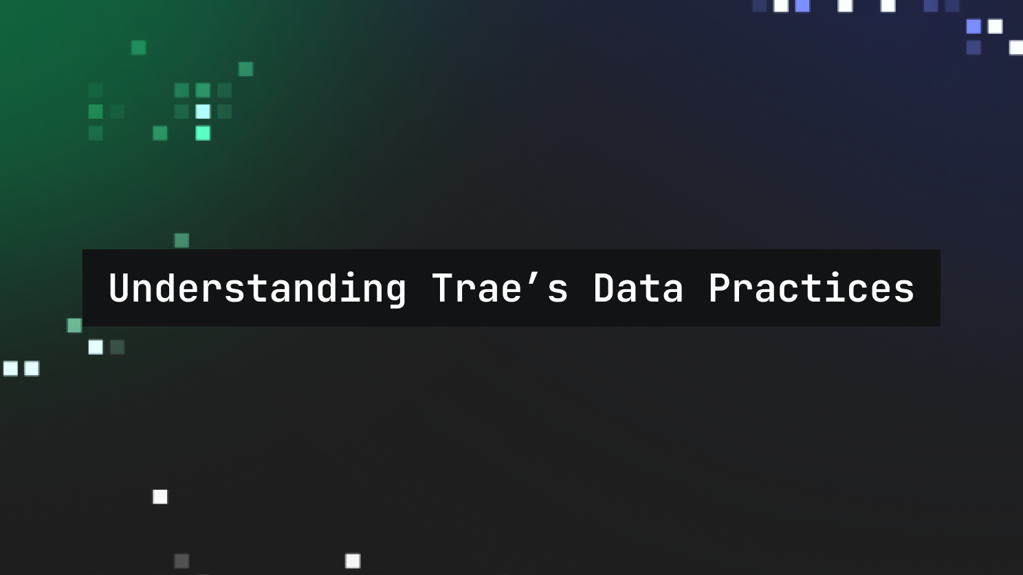 Understanding Trae’s Data Practices